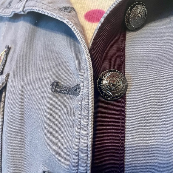 White House Black Market Gray Jacket 14 - Picture 4 of 6